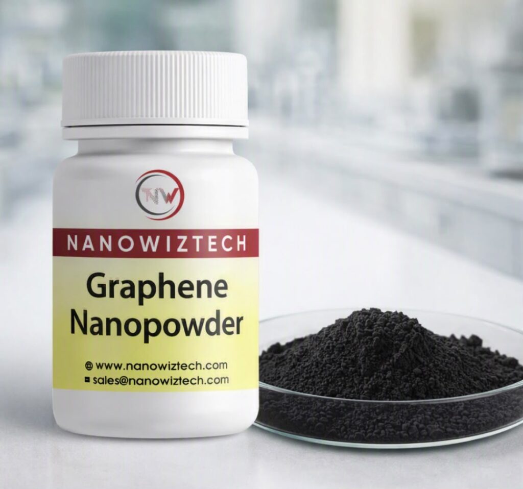 NanowizTech Graphene Nanopowder manufacturer and supplier, Formula C, CAS No. 1034343-98-0