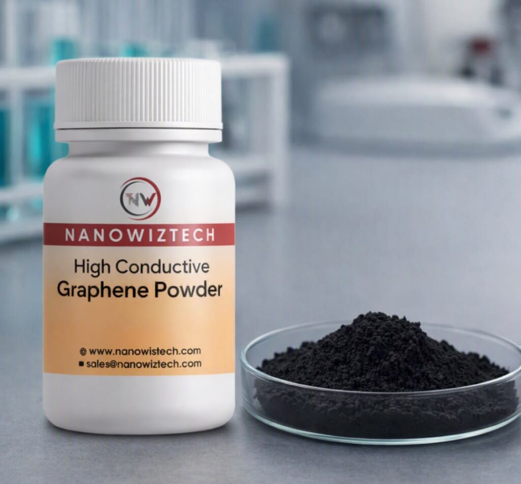 NanowizTech Highly Conductive Graphene Powder manufacturer and supplier, Formula C, CAS No. 1034343-98-0