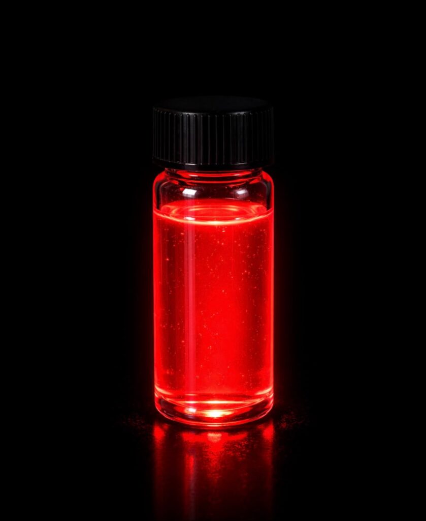 NanowizTech RED Carbon Quantum Dots manufacturer and supplier Formula C CAS No. 7440-44-0 high fluorescence nanomaterial for bioimaging biosensing optoelectronics and research.