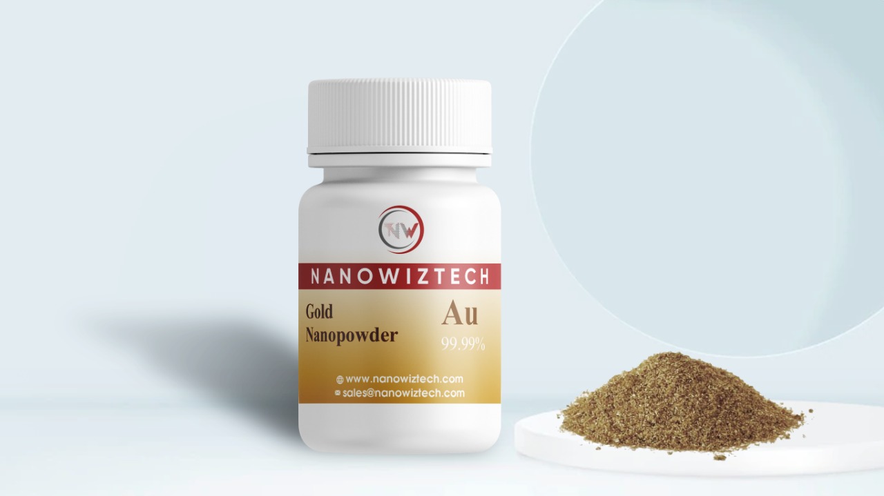 Gold Nanopowder/Nanoparticles High purity nanowiztech