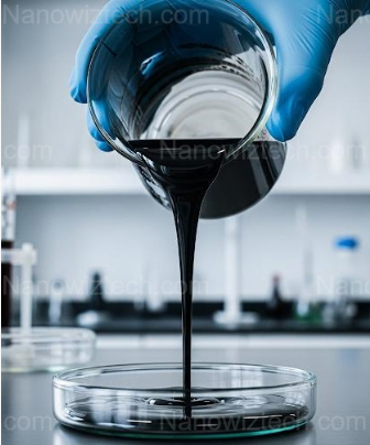 NanowizTech CNT conductive ink, carbon nanotube-based, CAS 308068-56-6, for printed electronics and flexible circuits.