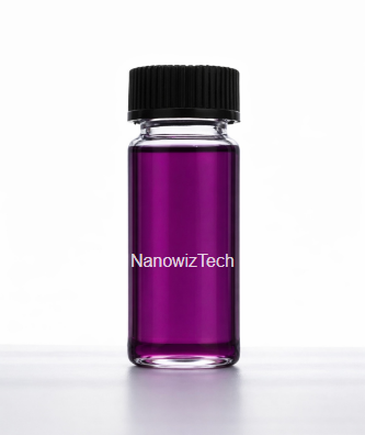 NanowizTech gold dispersion manufacturer and supplier offering high-purity gold nanoparticles (Au, CAS 7440-57-5) with particle size range 1–100 nm for industrial and research applications