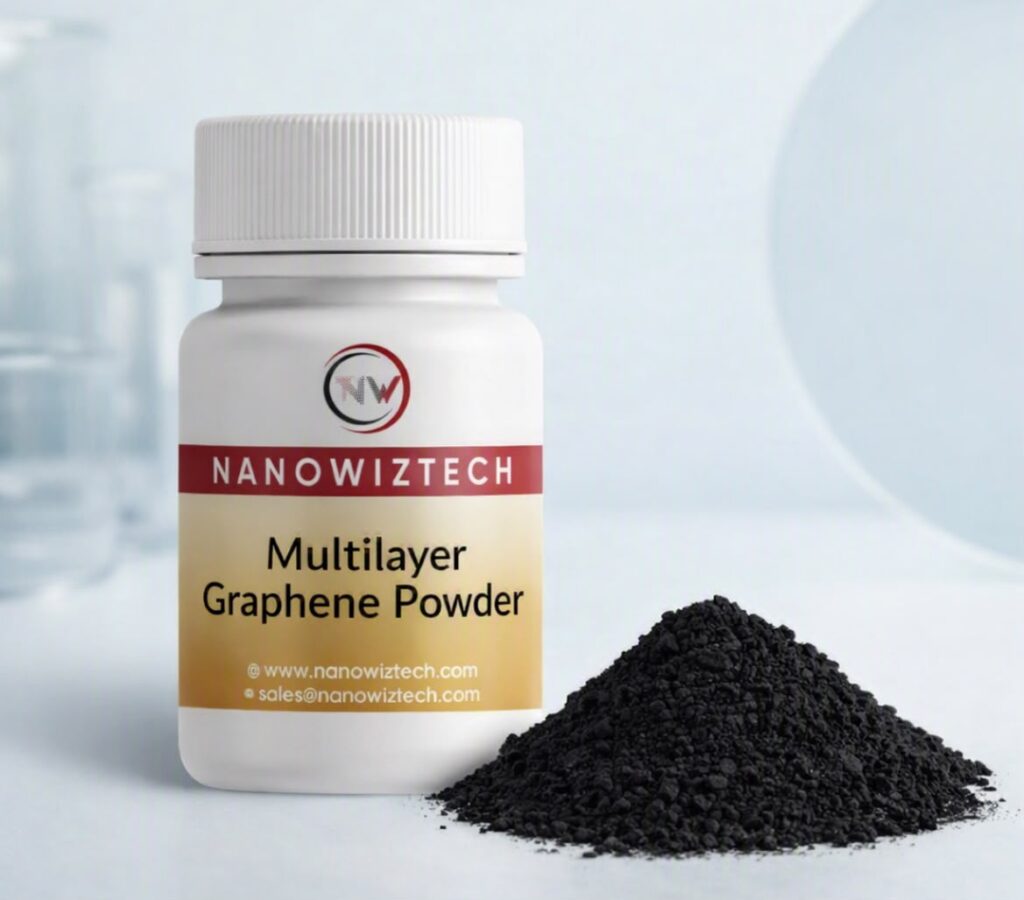 NanowizTech Multilayer Graphene Powder manufacturer and supplier, formula C, CAS No. 1034343-98-0